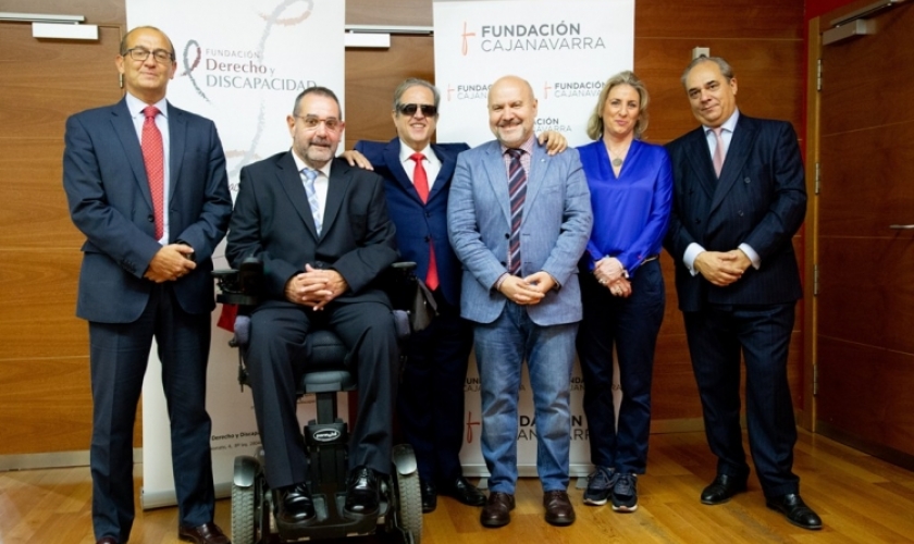 Convenio entre Fundación Caja Navarra y Fundación Derecho y Discapacidad Convenio entre Fundación Caja Navarra y Fundación Derecho y Discapacidad