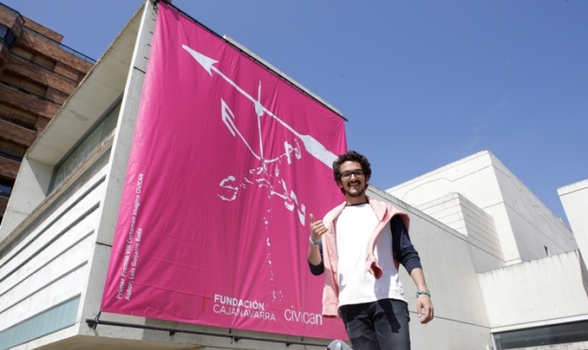 Luis Guijarro, primer premio del certamen de diseño Imagina Civican Luis Guijarro, primer premio del certamen de diseño Imagina Civican