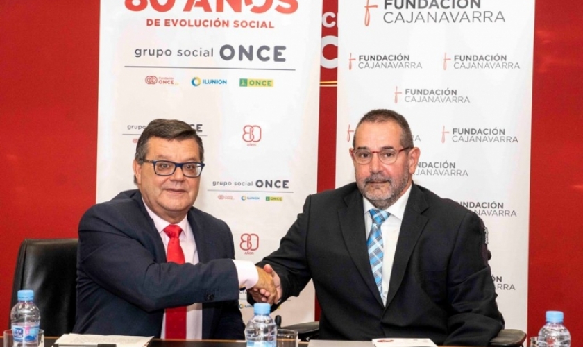 Convenio entre Fundación Caja Navarra y Fundación ONCE Convenio entre Fundación Caja Navarra y Fundación ONCE
