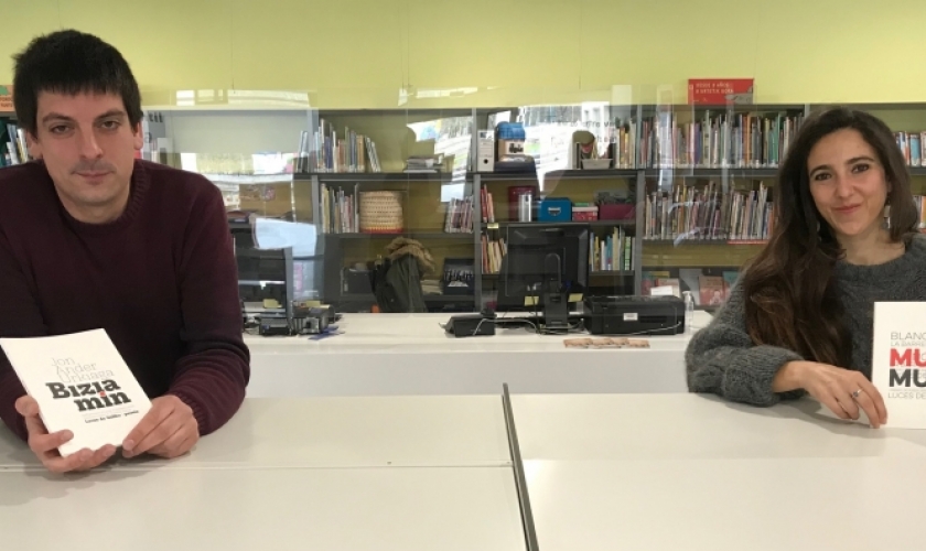 Blanca Berjano y Jon Ander Urkiaga, Premio Poesía Joven Fundación Caja Navarra Blanca Berjano y Jon Ander Urkiaga, Premio Poesía Joven Fundación Caja Navarra