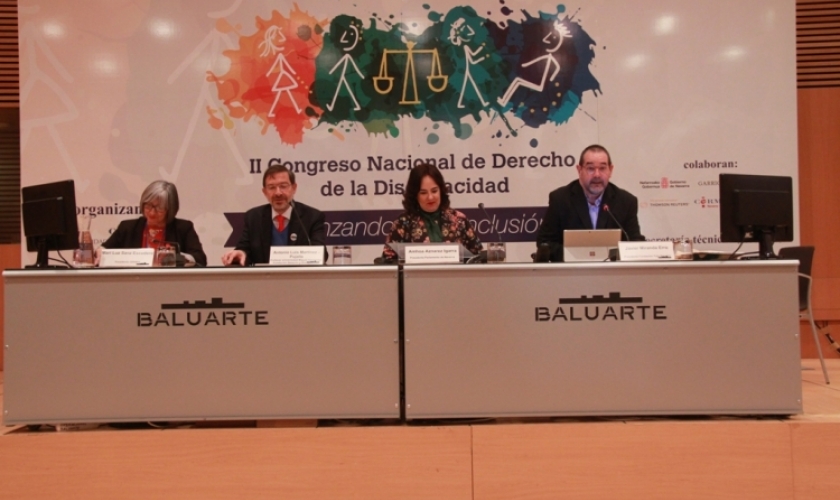Clausura del II Congreso de Derecho de la Discapacidad Clausura del II Congreso de Derecho de la Discapacidad