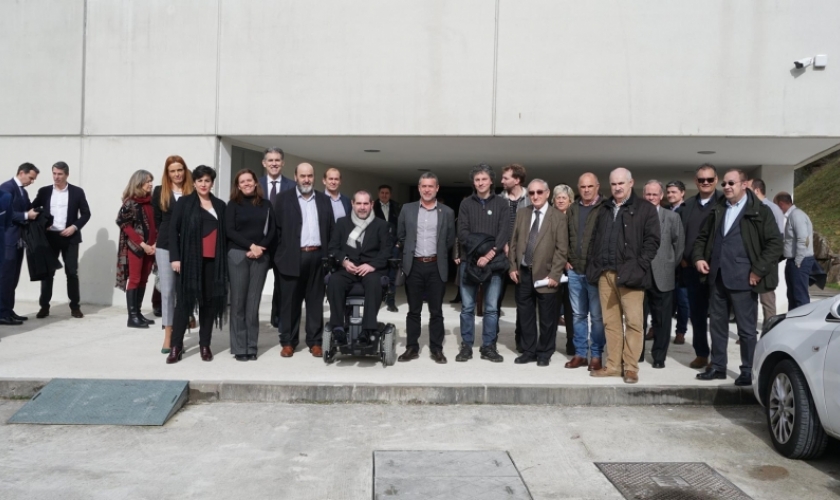Inauguración del albergue y centro de referencia de parálisis cerebral de Aspace en Lekarotz Inauguración del albergue y centro de referencia de parálisis cerebral de Aspace en Lekarotz
