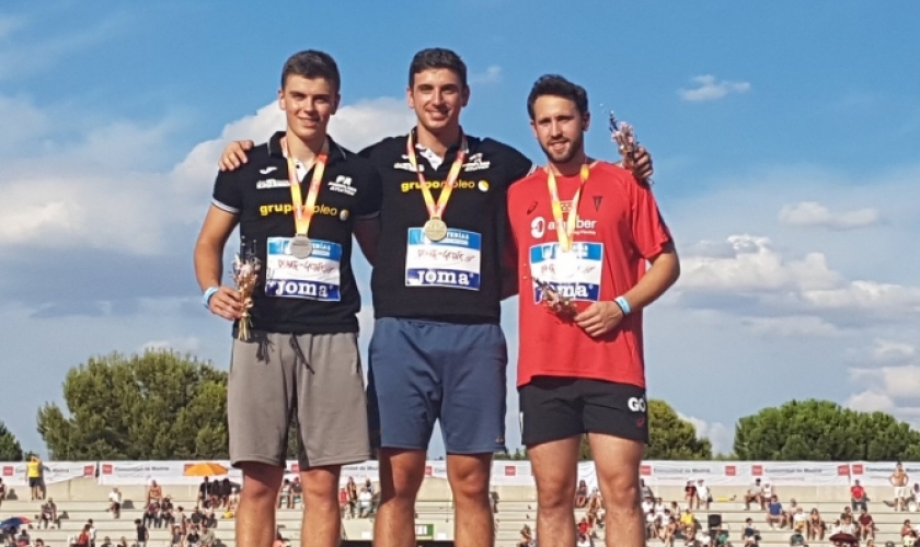 Gran actuación del atletismo navarro en los Campeonatos de España