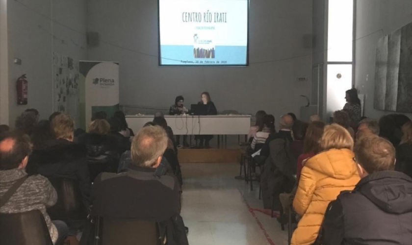 El centro Río Irati presente en unas jornadas de Plena Inclusión El centro Río Irati presente en unas jornadas de Plena Inclusión