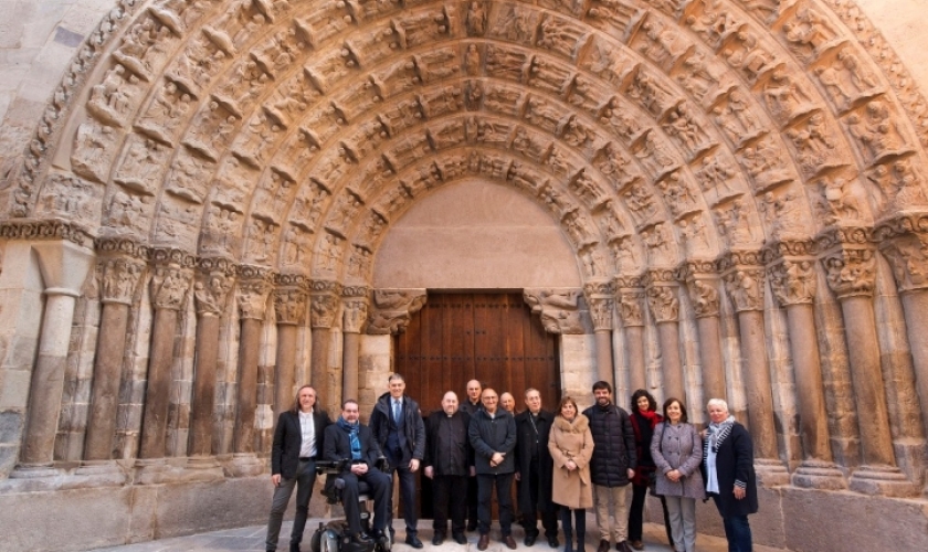 Restaurada la Puerta del Juicio de Tudela Restaurada la Puerta del Juicio de Tudela